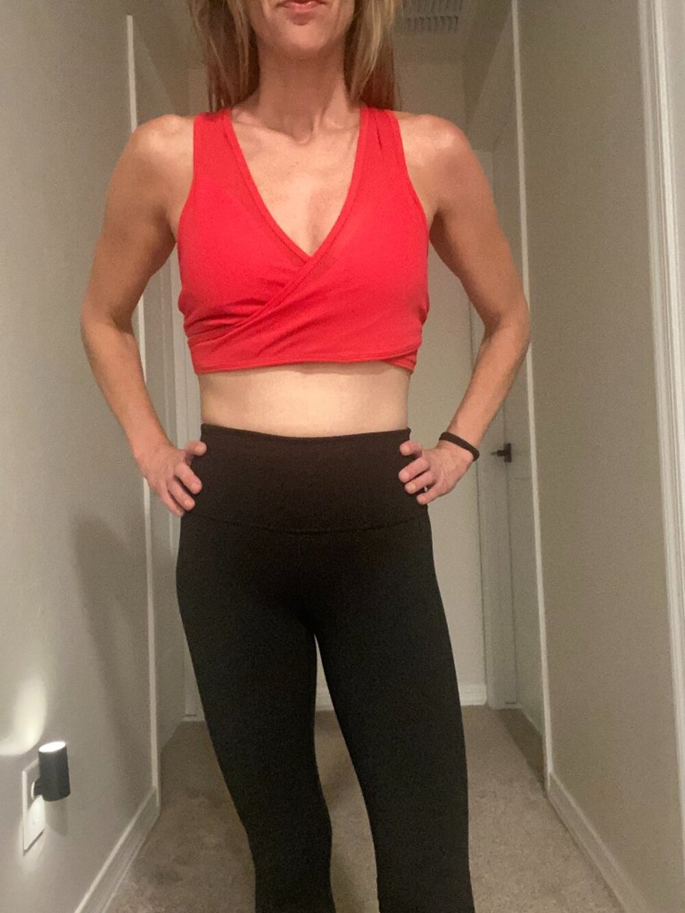 💗 Bright Pink Fabletics Bra Bundle | Cute Gym Girl Energy | Size M | Padded - Picture 9 of 10